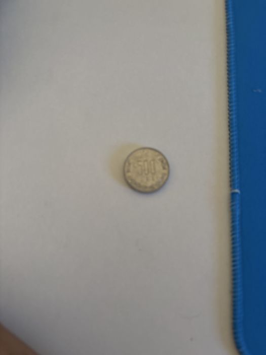 Moneda din 1999  500 lei