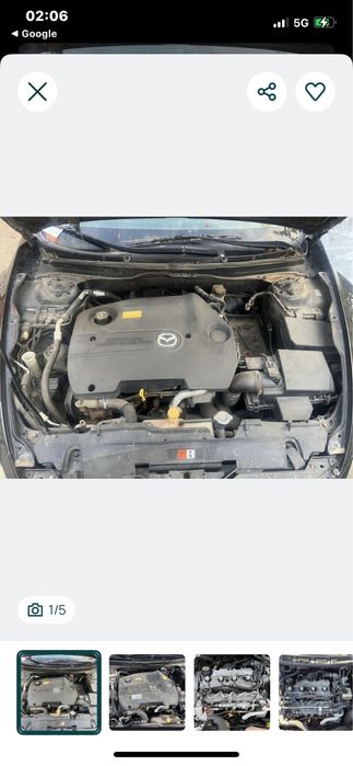 Motor mazda 6 2.0 d an 2008
