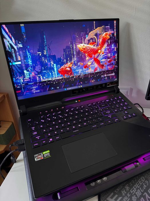 ASUS ROG Strix SCAR 17, G733QR, Ryzen 7 5800H/ RTX 3070 130W/ 32GB RAM/ 1TB NVME/ 17.3" 300Hz IPS/ Mеханична Клавиатура