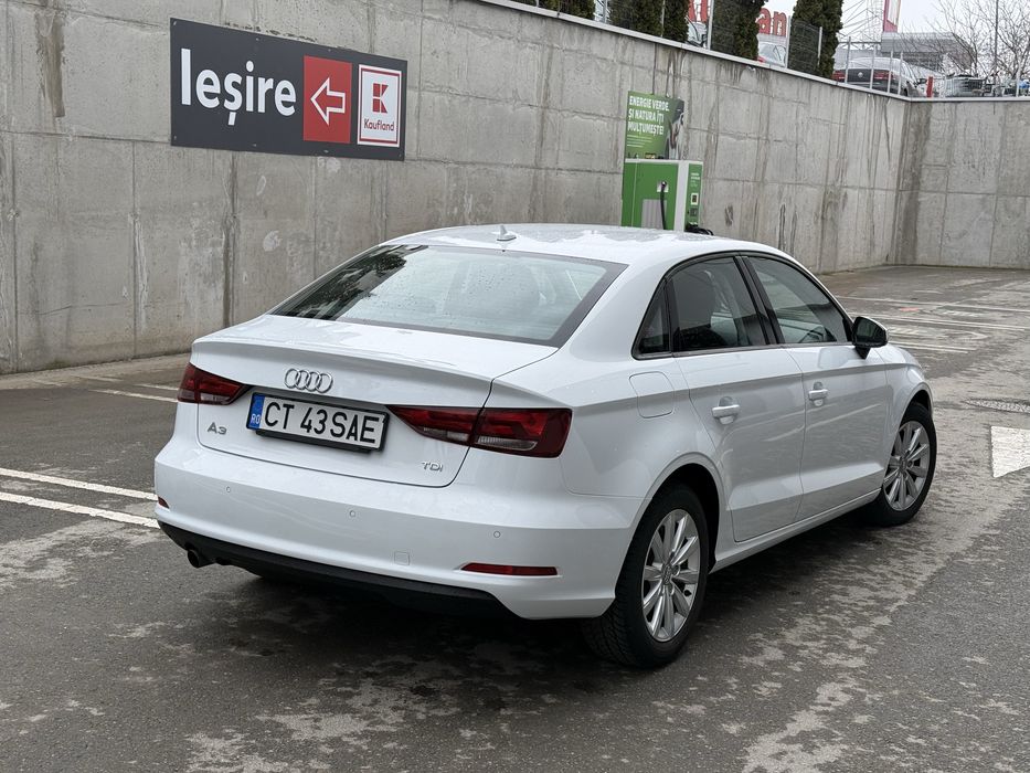 Audi A3•Automat•1.6tdi•2016•Rate  la parc•Finantare•Variante auto