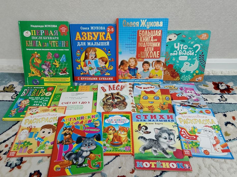 Книги Жуковой - дошкольн/ первоклассн