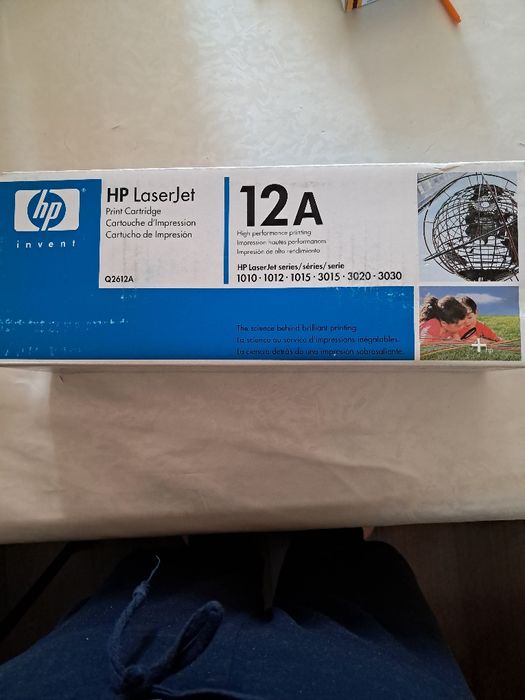 Оригинальный катридж HP Laser Jet Q2612A