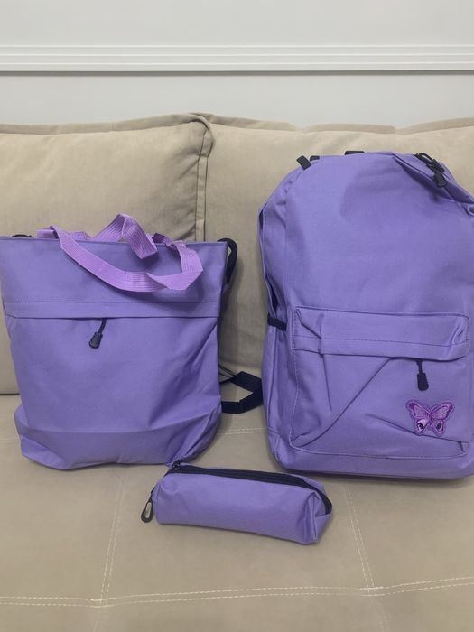 Рюкзаки в наборе, качество отличное