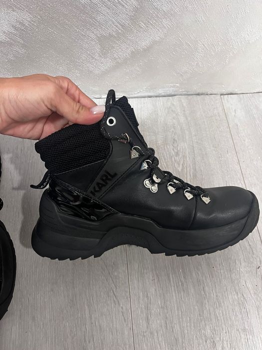 Karl Lagerfeld дамски боти / кубинки – оригинални, EU 38