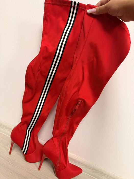 Cizme lungi cu toc noi 37  stiletto