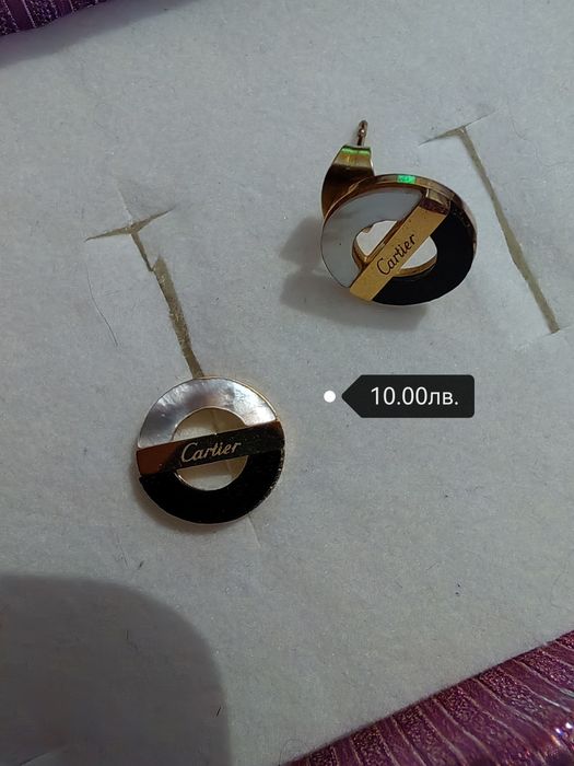 Обеци от стомана НОВИ