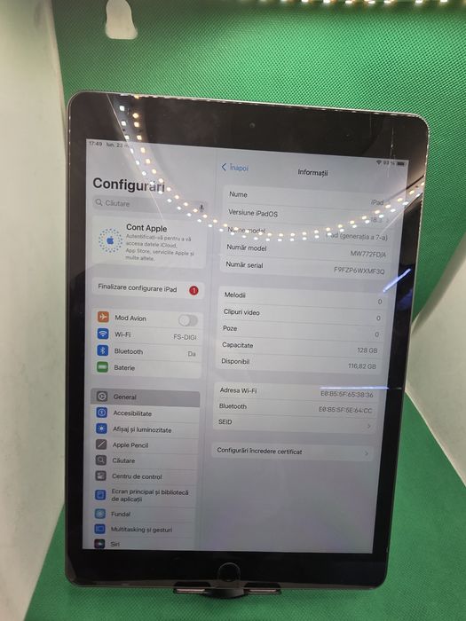 Ipad 7 128GB•Amanet Lazar Crangasi •55845