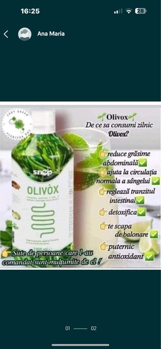 Snep Olivox(supliment alimentar)