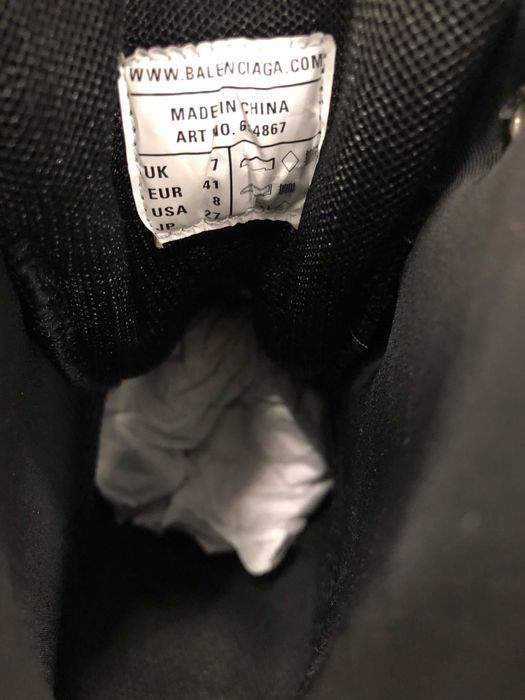 Balenciaga Track ghete 41, autentici, full box, retail 980 euro