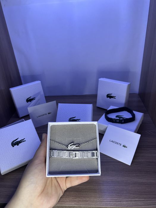 Парные браслеты Lacoste