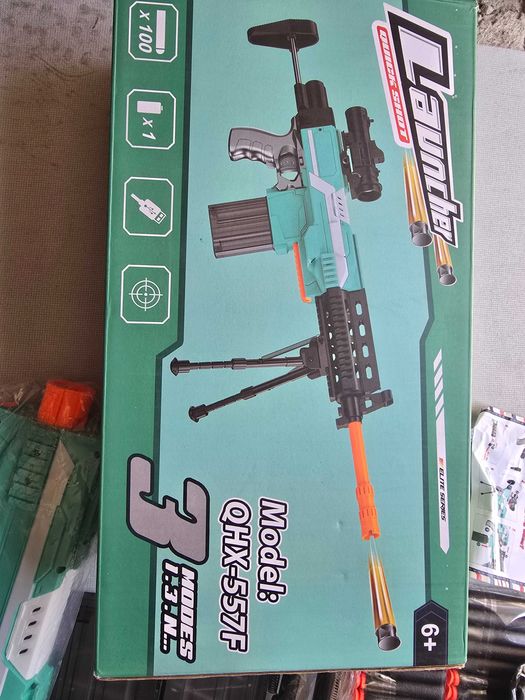 Pușcă electrica  automata Pt copii / originala uk, SUPER OFERTA