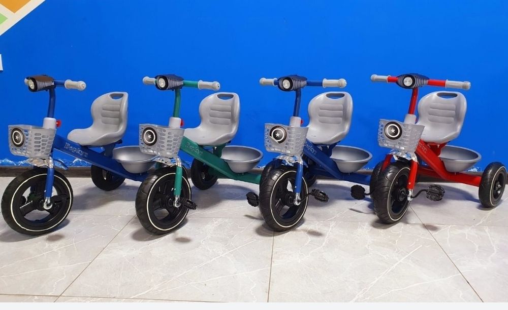 Uch oyoqli velosiped Трёхколёсный велосипед