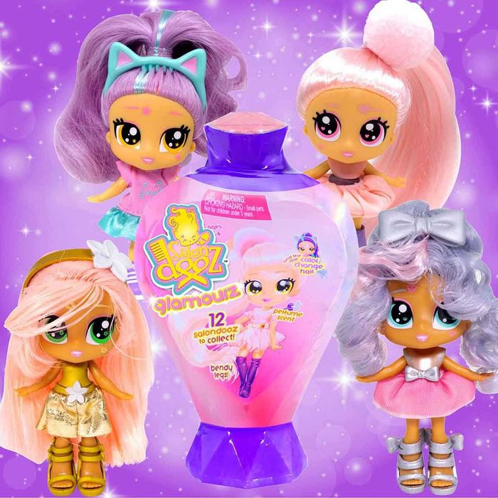 Кукла изненада в кутия парфюм- SALONDOOZ GLAMOURZ