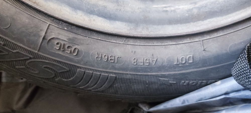 Roți complete 14 inch Skoda/VW