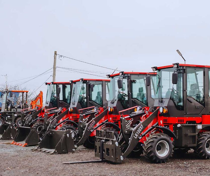 Mini-buldoexcavator LK100XF, 3.7 tone, Garanție