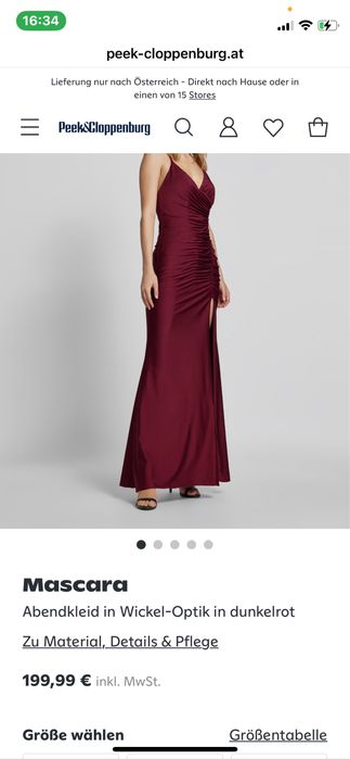 Rochie de seara visinie