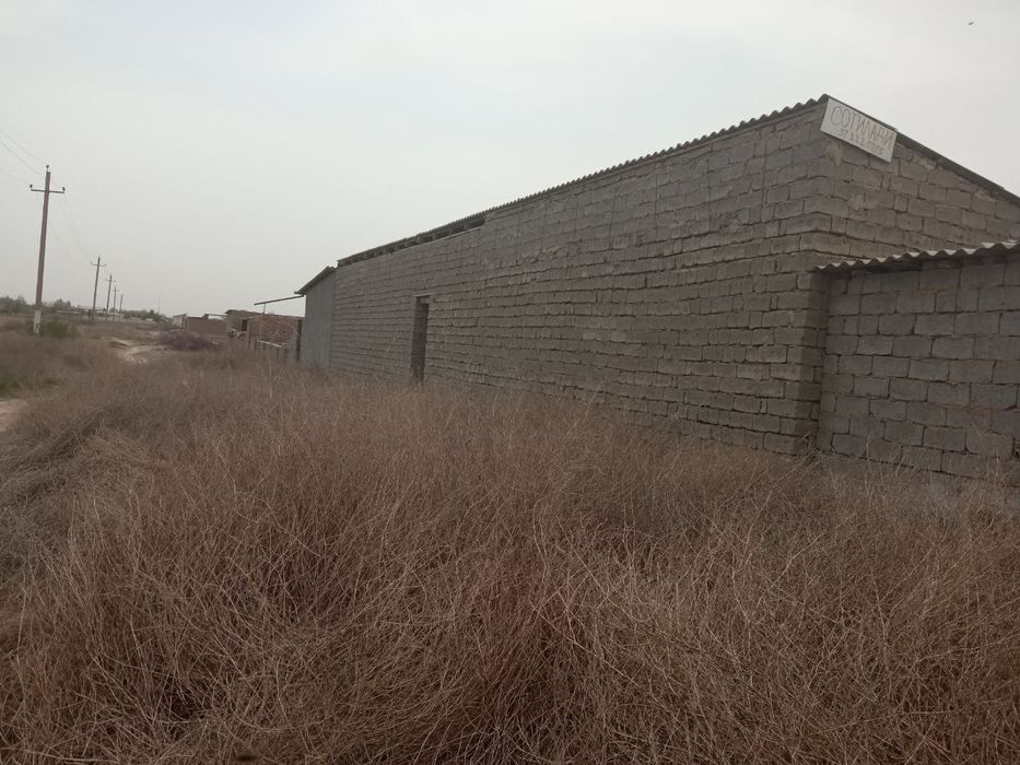 Qurilishi tugallanmagan chala uchastka sotiladi