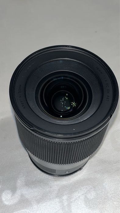 объектив sigma 16mm для sony E