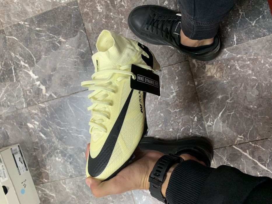 NIKE Air Zoom Mercuria Vapor 15 Elite FG Mad Ready - Lemonade/Black