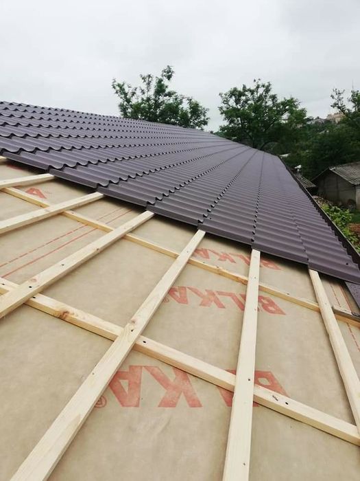 Executam acoperișuri terasă montaj tigla metalică reparații acoperișur