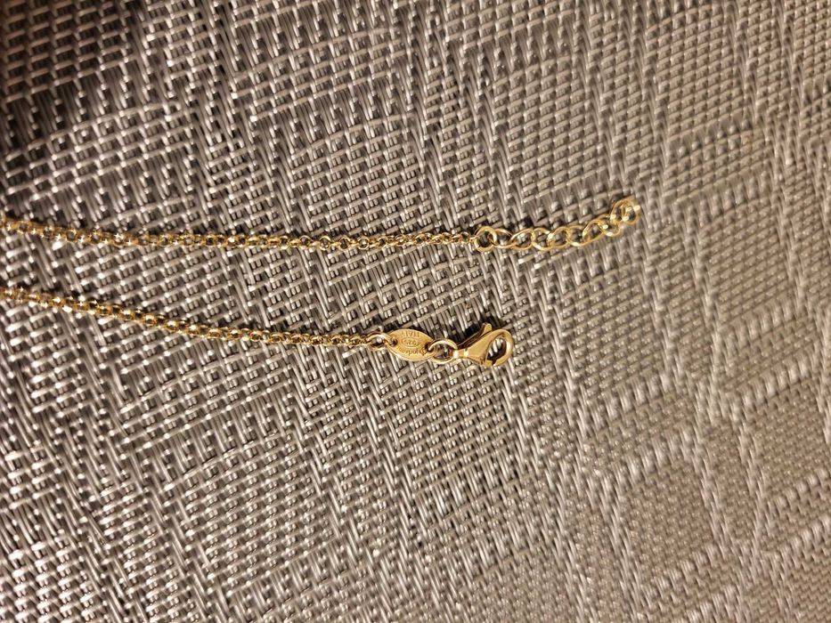 Bratara argint cu aur 18 k cu steluta si piatra