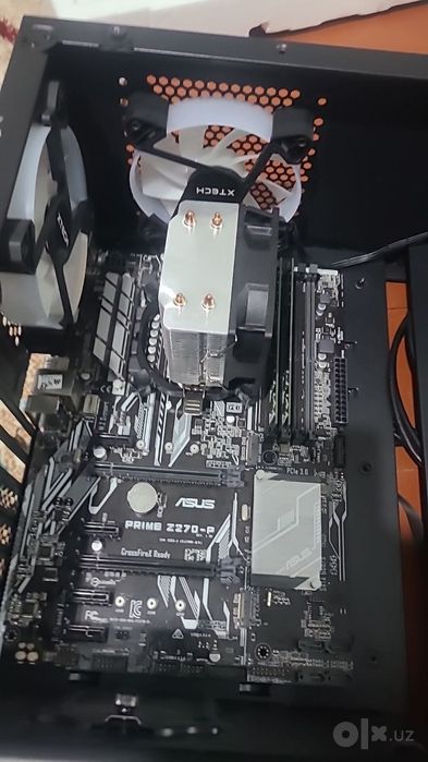 Core i3 7100 asus prime z270 ddr4 24 75hz manitor immer