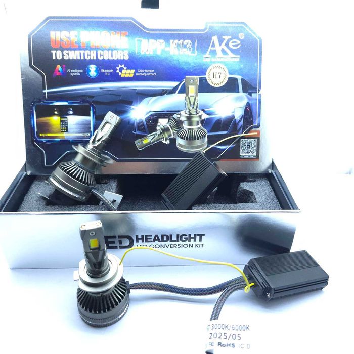 SMART LED Крушки H7 H1 H4 APP-K13 ново поколение