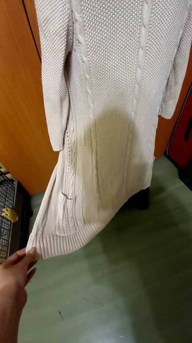 Pulover / Cardigan Et Vous tricotat cu maneci 3/4, UK , M