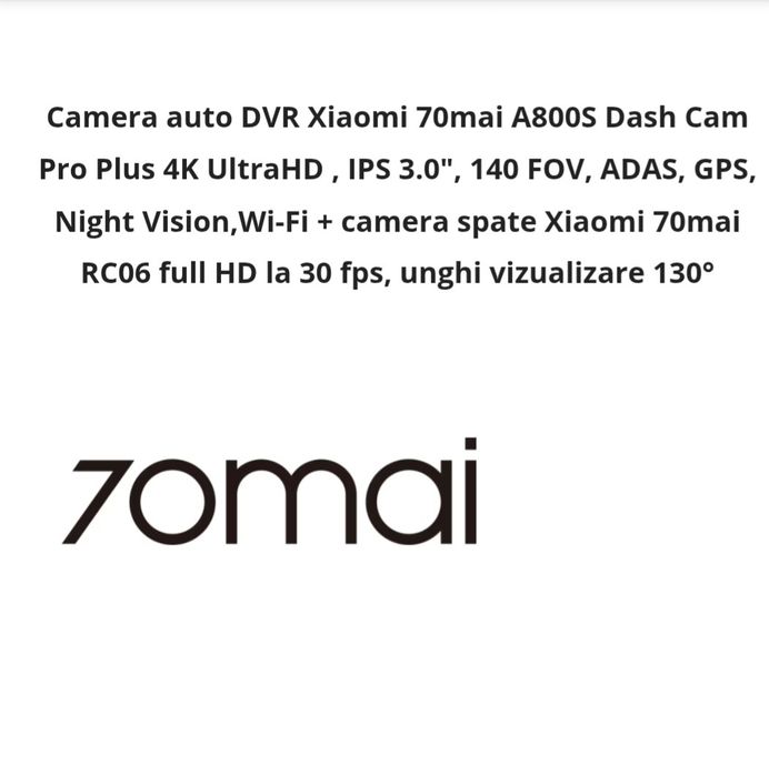 Vând camera auto aproape noua la un preț redus!