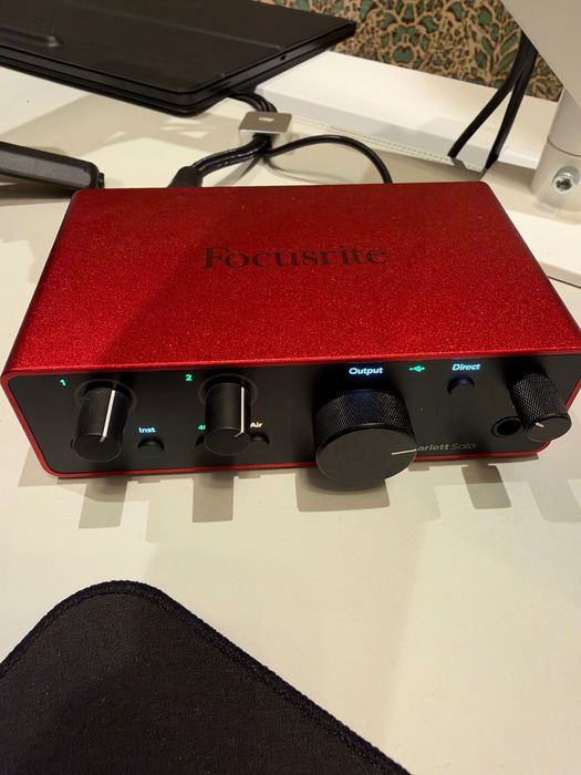 Scarlett Solo 4th Generation Interfata Audio