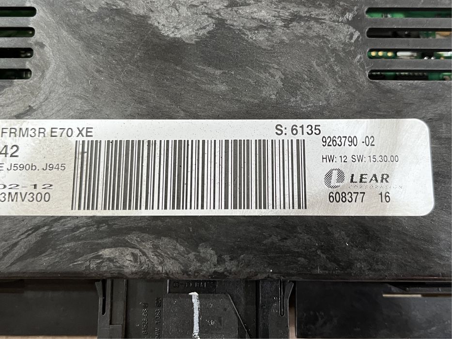 FRM 2 / FRM 3 / AHL BMW X5 E70 X6 E71 E87