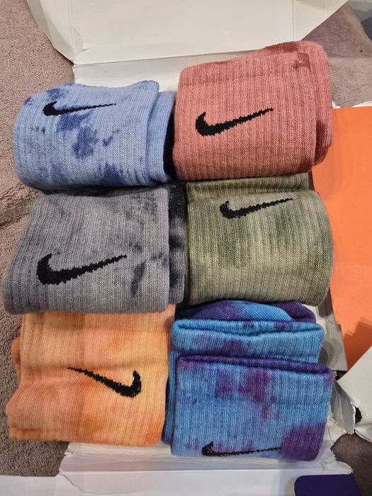 Ciorapi bumbac  Nike , Jordam  set 6 perechi noi la cutie