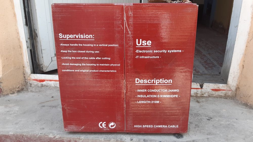 Кабель для видеонаблюдения и интернета!
