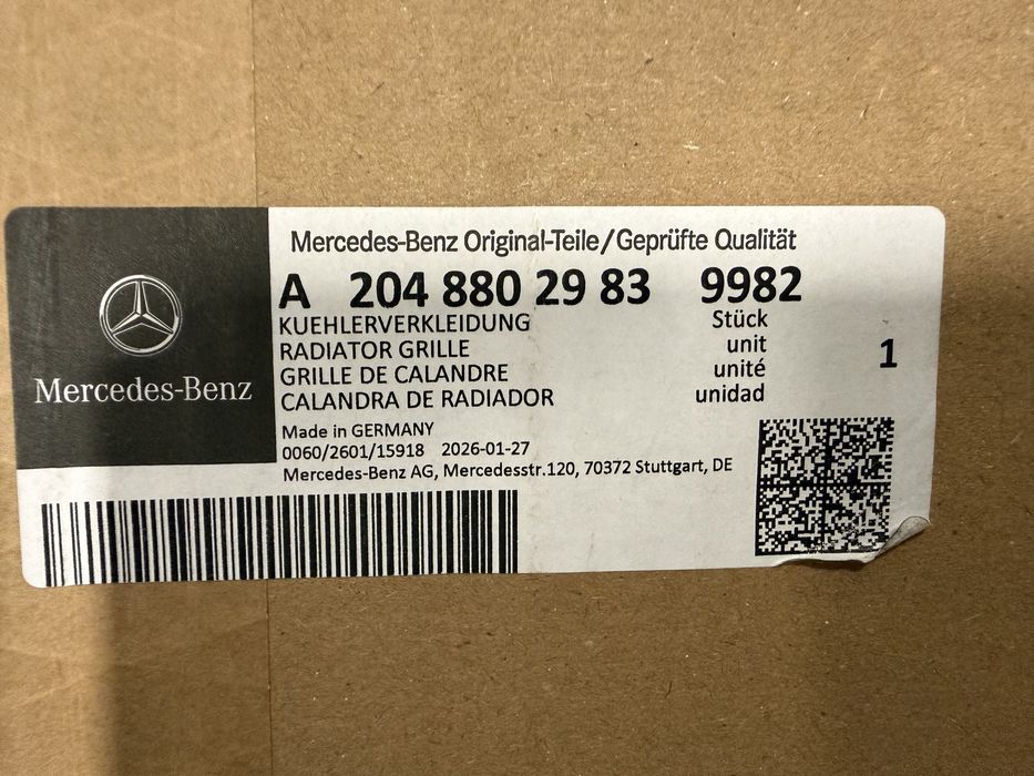 Grila  radiator mercedes GLK