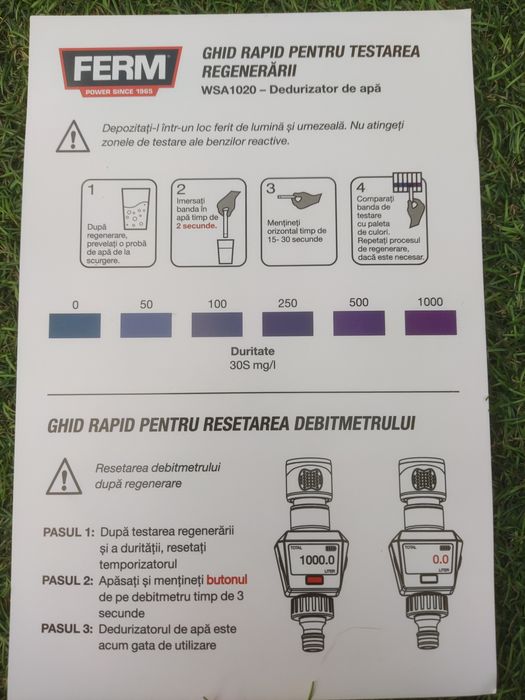 Filtru dedurizare apa