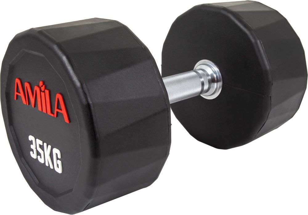 Сет Дъмбели Amila PU Series 2,5 кг - 50 кг, Фитнес Гири 16 чифта