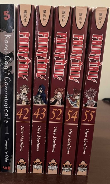 Манга Komi Can't Communicate, Fairy Tail