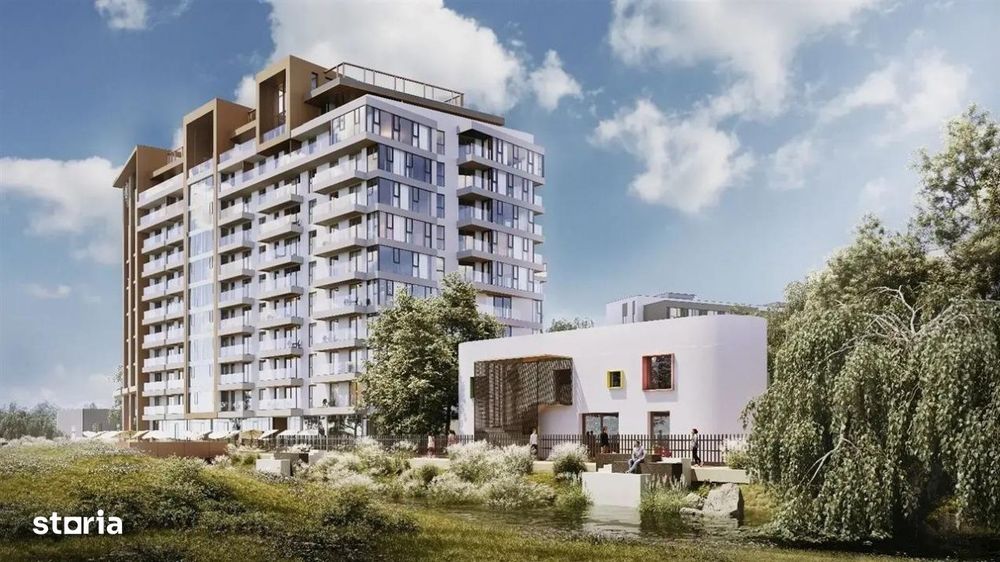 Apartament cu terasa de 40 mp - Soporului 19