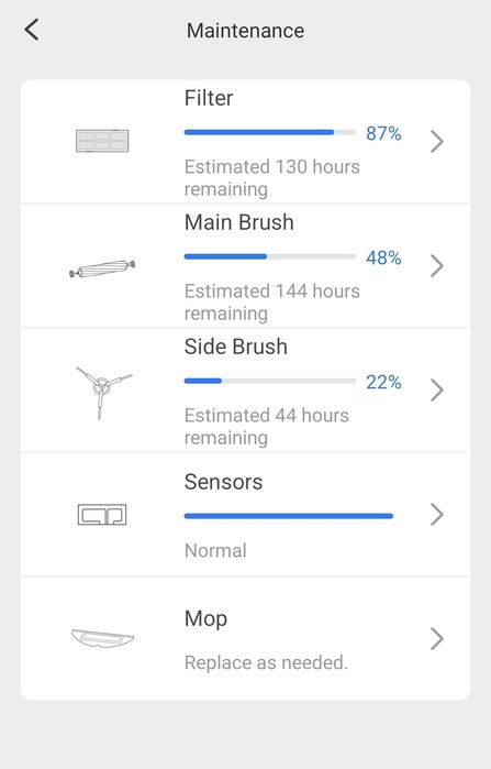 Робот прахосмукачка Roborock S7 MaxV AI cam и резервни части
