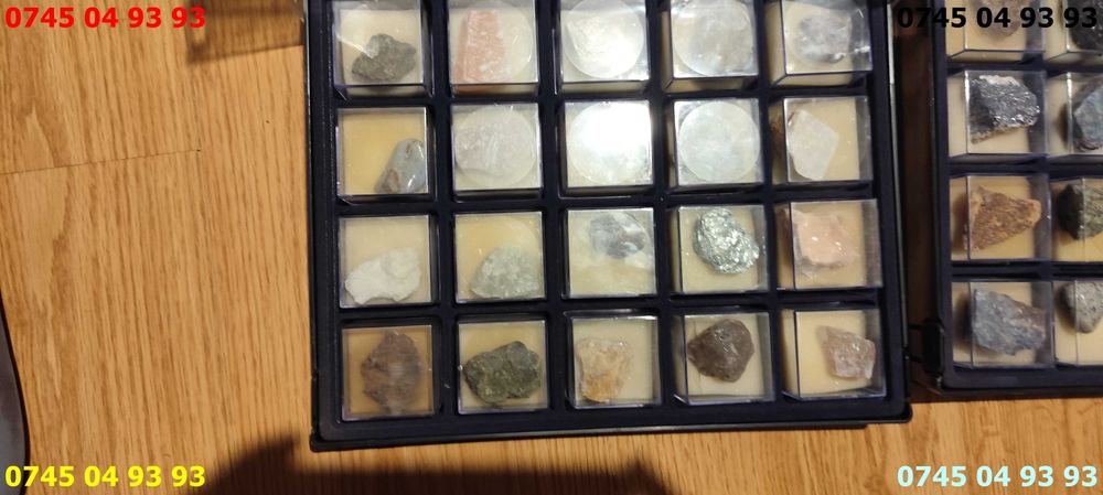 pietre minerale semipretioase 73 buc pret pe toate