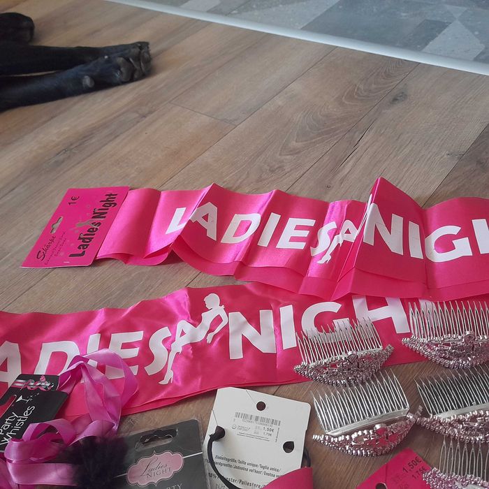 Украса за моминско парти 25лв за всичко