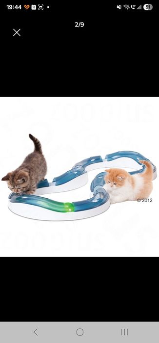 Circuit joaca pentru pisici