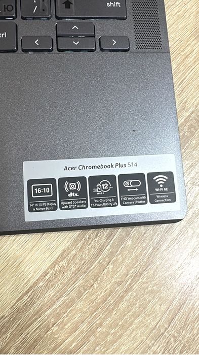 Acer chroombook plus 514
