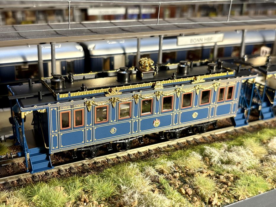 Vand Marklin set vagoane de tren regal Konig Wilhelm Zug HO AC analog.