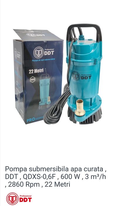 Pompe submersibile DDT profesional