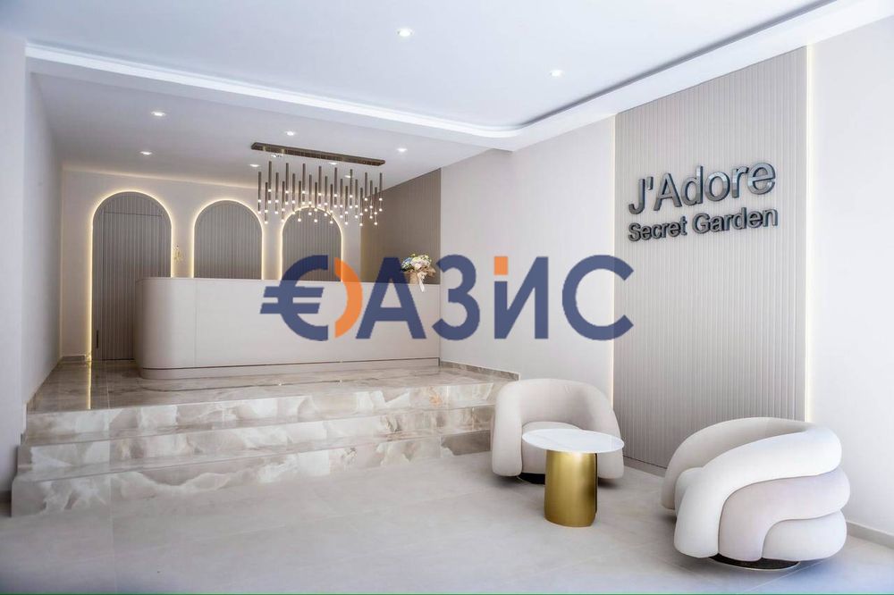 2-стаен апартамент на 6-ти етаж, Ж' Адор Сикрет Гардън, Слънчев бряг,