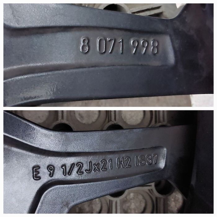 o janta / set jante 21 originale bmw x5 g05 / x6 g06 m style 741