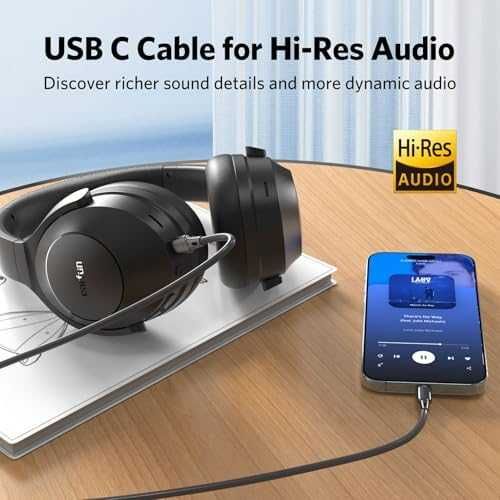 Нови Безжични слушалки ANC EarFun Wave Life Bluetooth 5.4 Hi-Res Bass