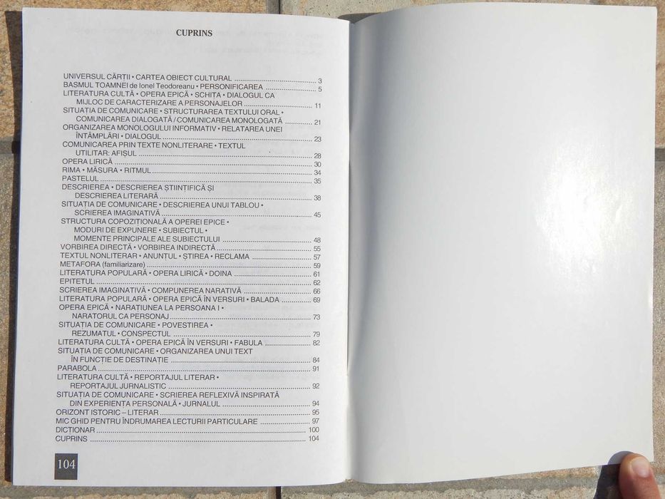 Caietul elevului romana VI S Serban A Serban All Educational 1999
