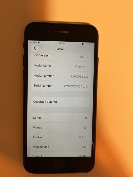 Iphone SE, 64 gb, negru